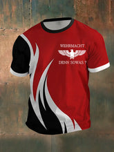 Männer Wehrmacht Denn Sowas? Bedrucktes Kurzarm-T-Shirt zartstils